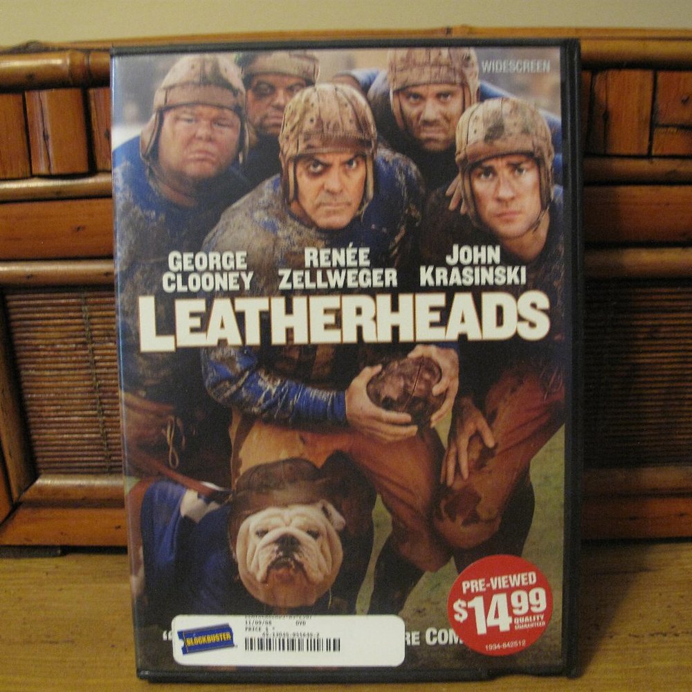 Leatherheads DVD and Case - Widescreen Edition